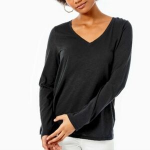 NWT Lilly Pulitzer XXL Black long sleeve top